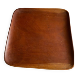 Vintage scandinavian teak tray