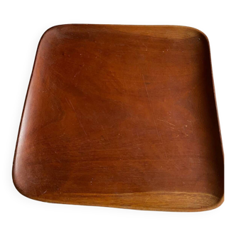 Vintage scandinavian teak tray