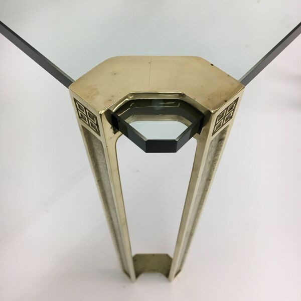 Table d'appoint Peter Ghyczy, années 1970