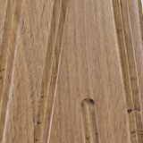 Solid oak lamp base
