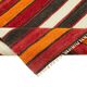 Turkish Handmade Vintage Anatolian Kilim 97 cm x 328 cm