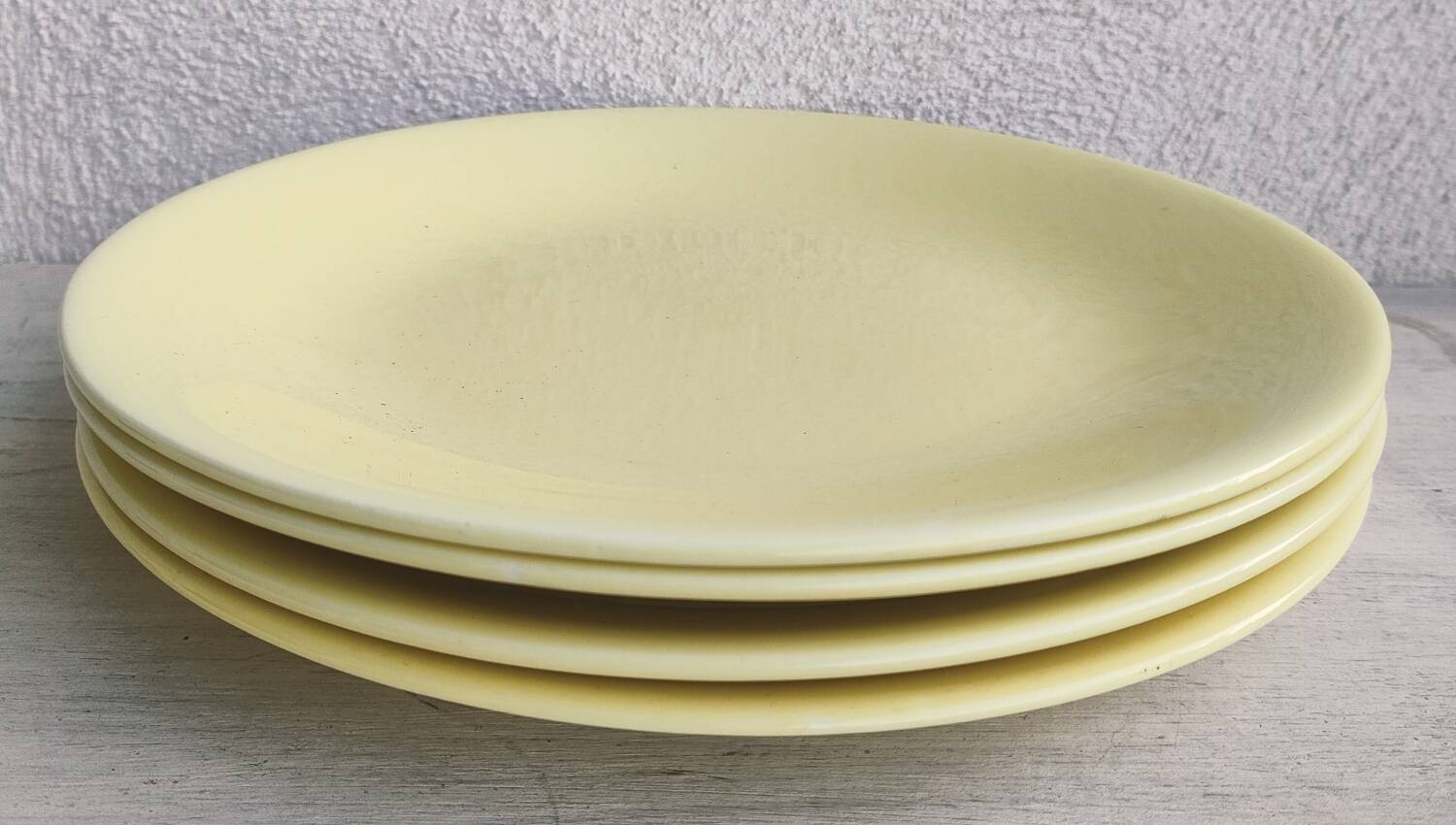 Set of 4 Giens flat plates