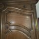 Lorraine wardrobe in solid oak from the 18th century.