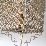 Lantern suspension in metal hooks design 50s - 60s