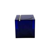 Space age blue plastic Ice Bucket, Studio Opi, Cini & Nils Italy, ca. 1970s