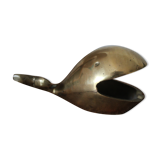 Brass whale ashtray