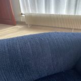 Sofa set + armchair + footrest Jean Prévost – 1970s