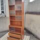 Bibliothèque meuble de rangement vitrée