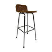 Vintage stool barstool Dirk van Sliedregt Rohe Noordwolde