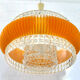 Suspension glass  plexiglas and plastic 70s