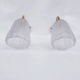 Antique art deco wall lights