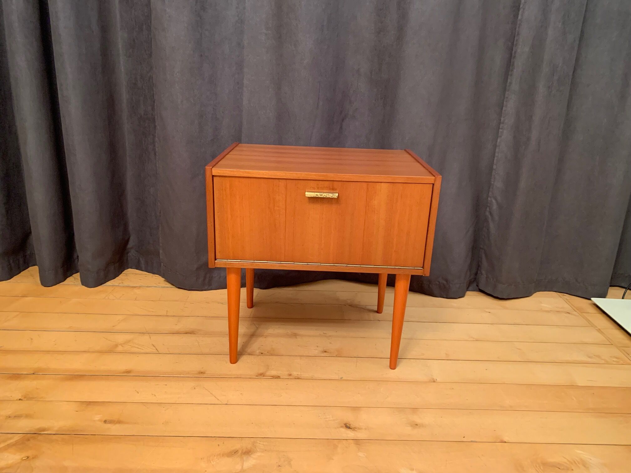 VEB Möbelfabrik nightstand, Germany, 1960s