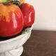 Fruit Bowl Centre Table Enamelled Ceramic Barbotine Vallauris Style