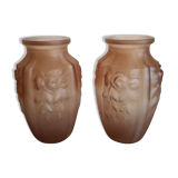 Pair of Art Deco vases