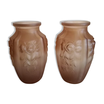 Pair of Art Deco vases