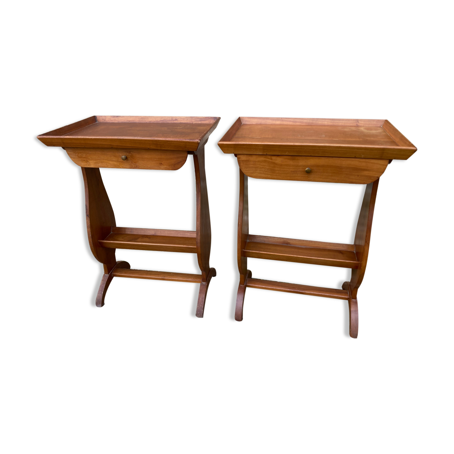 Pair of bedsides 20th