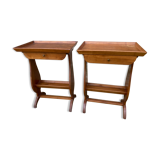 Pair of bedsides 20th