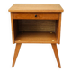 60s bedside table, compass feet