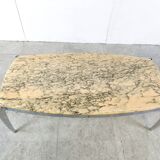 Vintage marble coffee table, 1970s