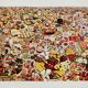 Affiche "foodscape"  Gudmundur Erro 1974