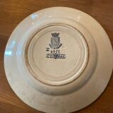 Semi-deep dessert plate