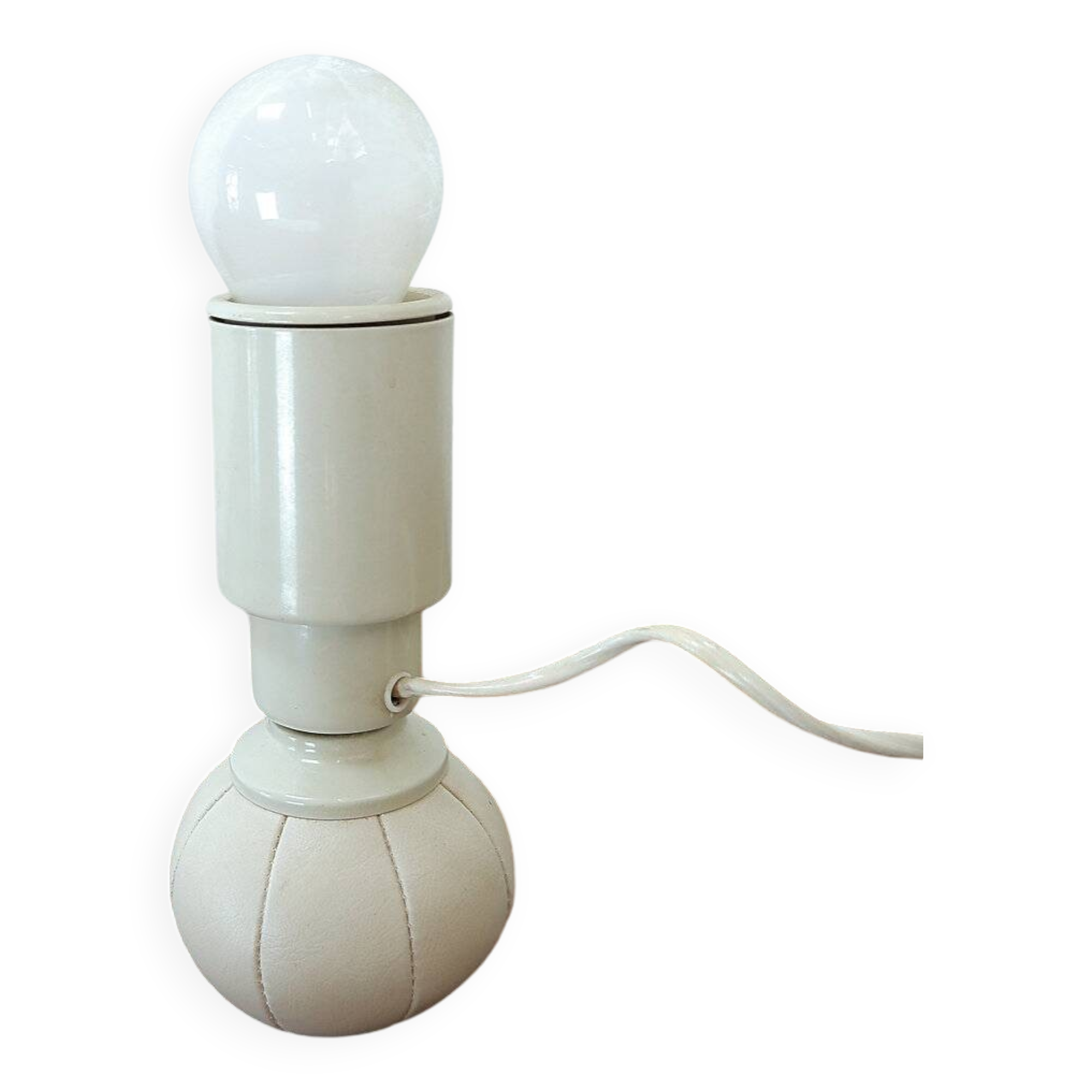 White 600 C Table Lamp by Gino Sarfatti for Arteluce, 1960s