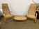 Superbe Ensemble Chaises et petite table en Osier