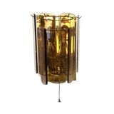 Wall lamp sconce in Hollywood Regency style, Sölken Leuchten, Germany, 1980