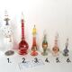 6 Egyptian gold and mouth-blown perfume bottles