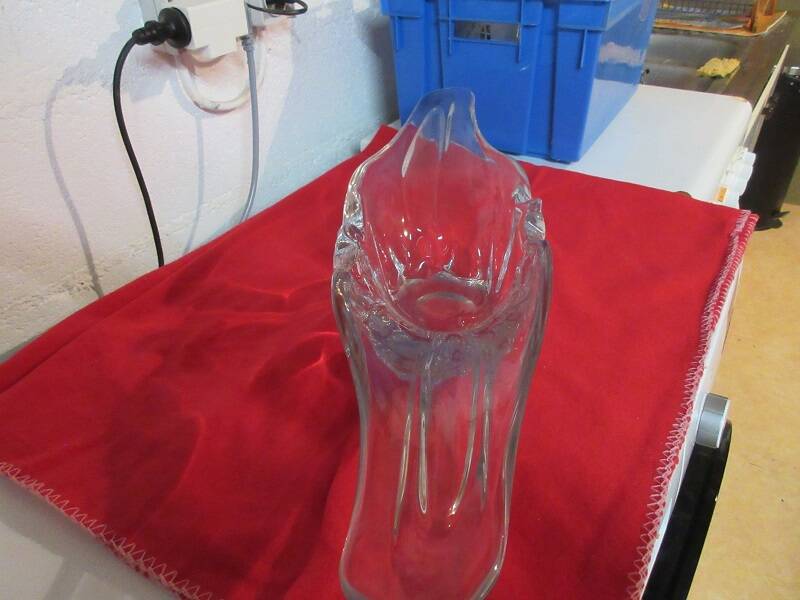 Antique crystal bowl "Cristallerie de Lorraine"