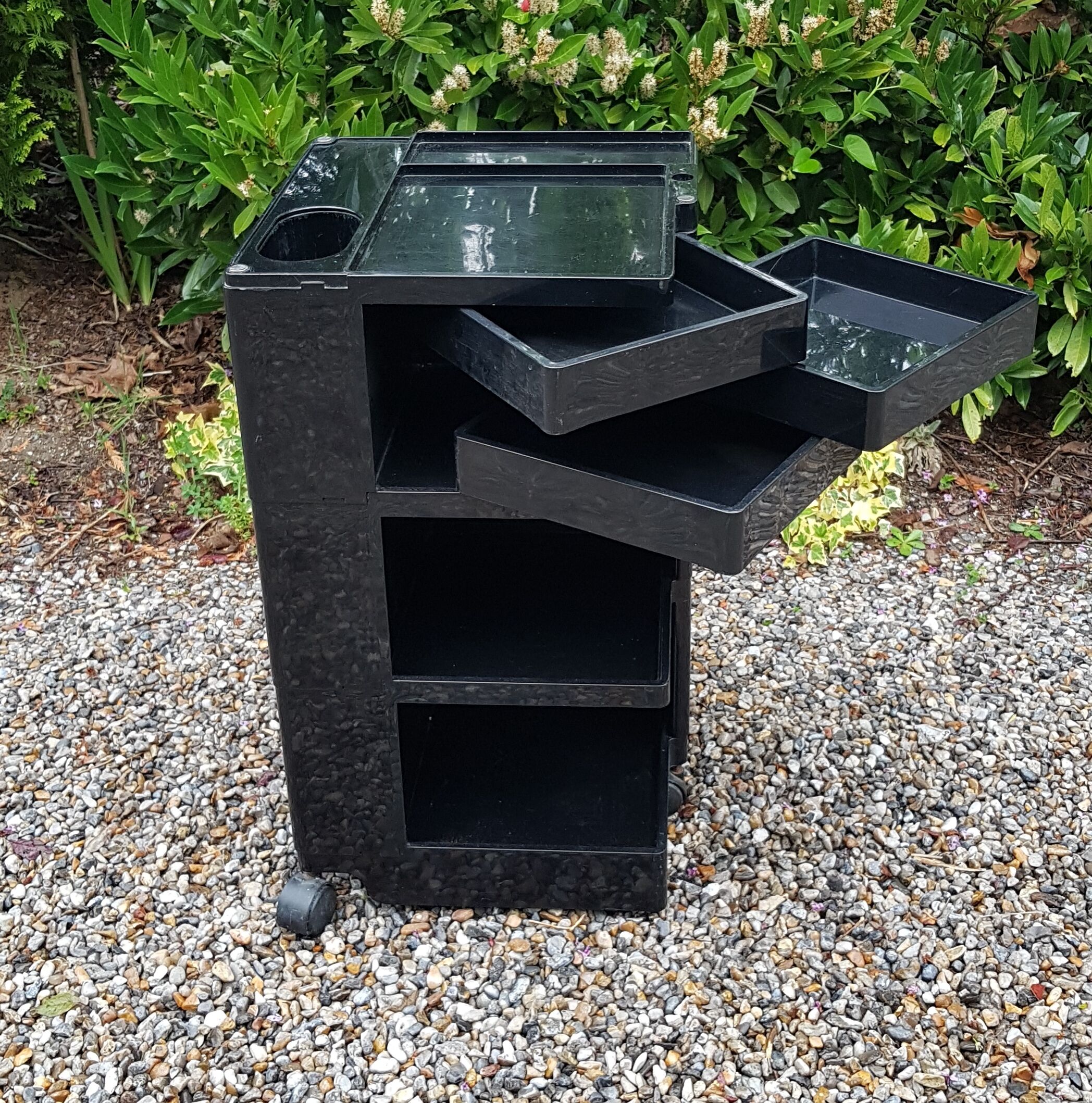 Joe Colombo black serving table