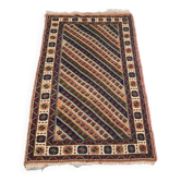 Tapis turc en laine Taspinar noué à la main vintage