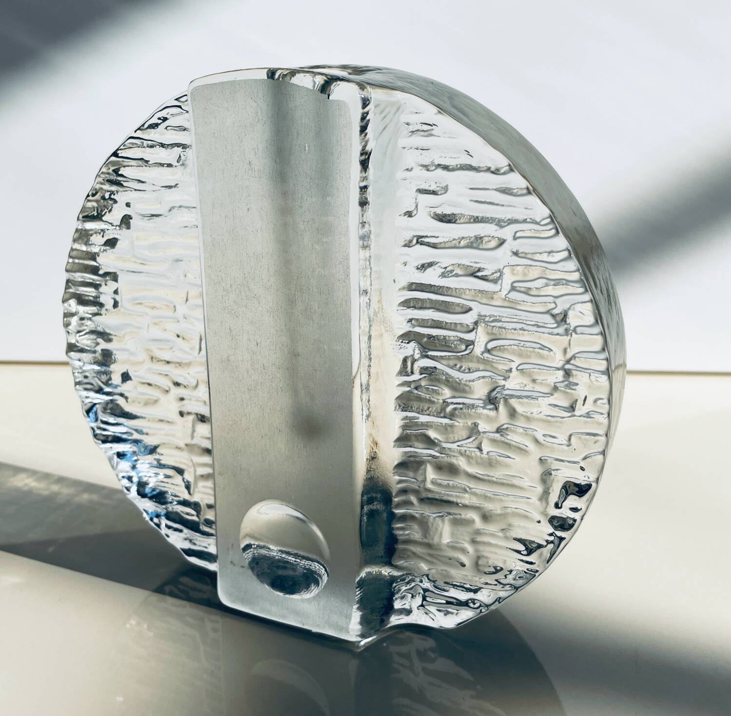 Moulded glass soliflore, 1960-70 - Germany - Space Age