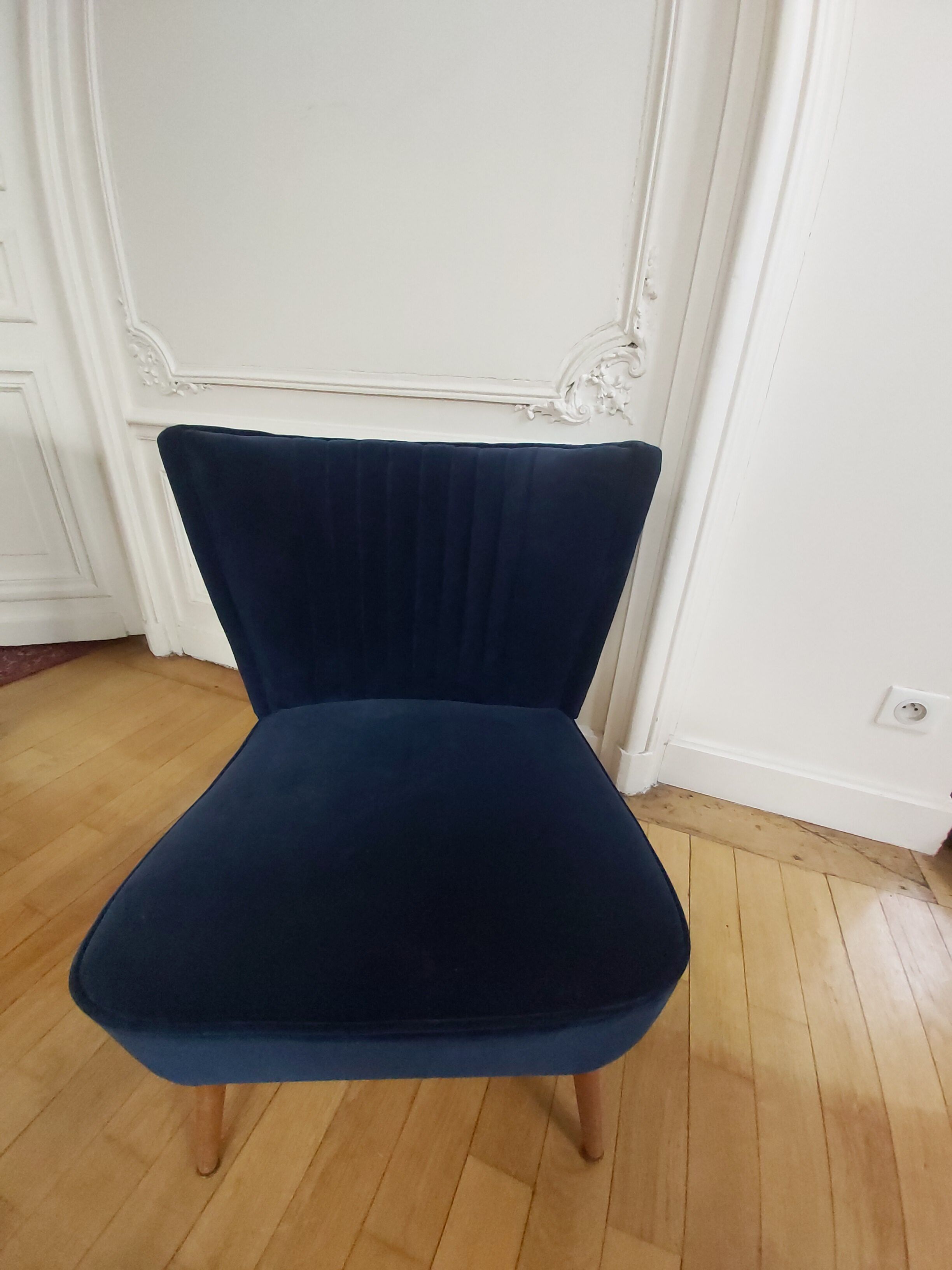 Restored 60s cocktail armchair