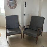Vintage Scandinavian armchairs