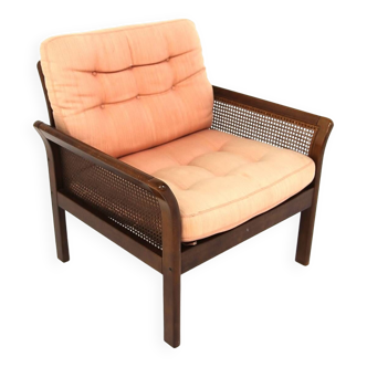 Fauteuil scandinave en hêtre, Suède, 1960