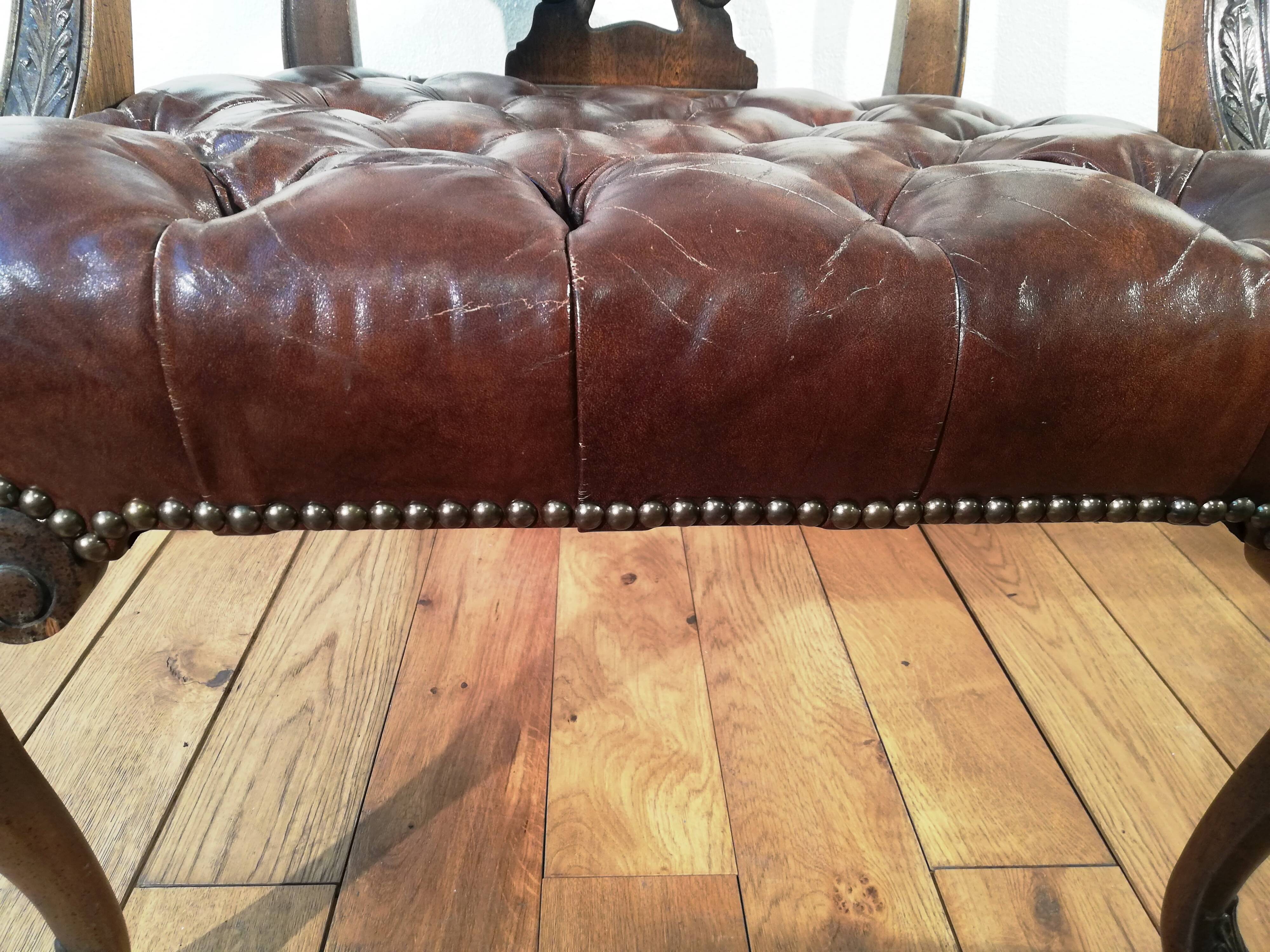 Chippendale office chair