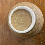 Set of 6 vintage rhodaceram ceramic bowls, beige and brown