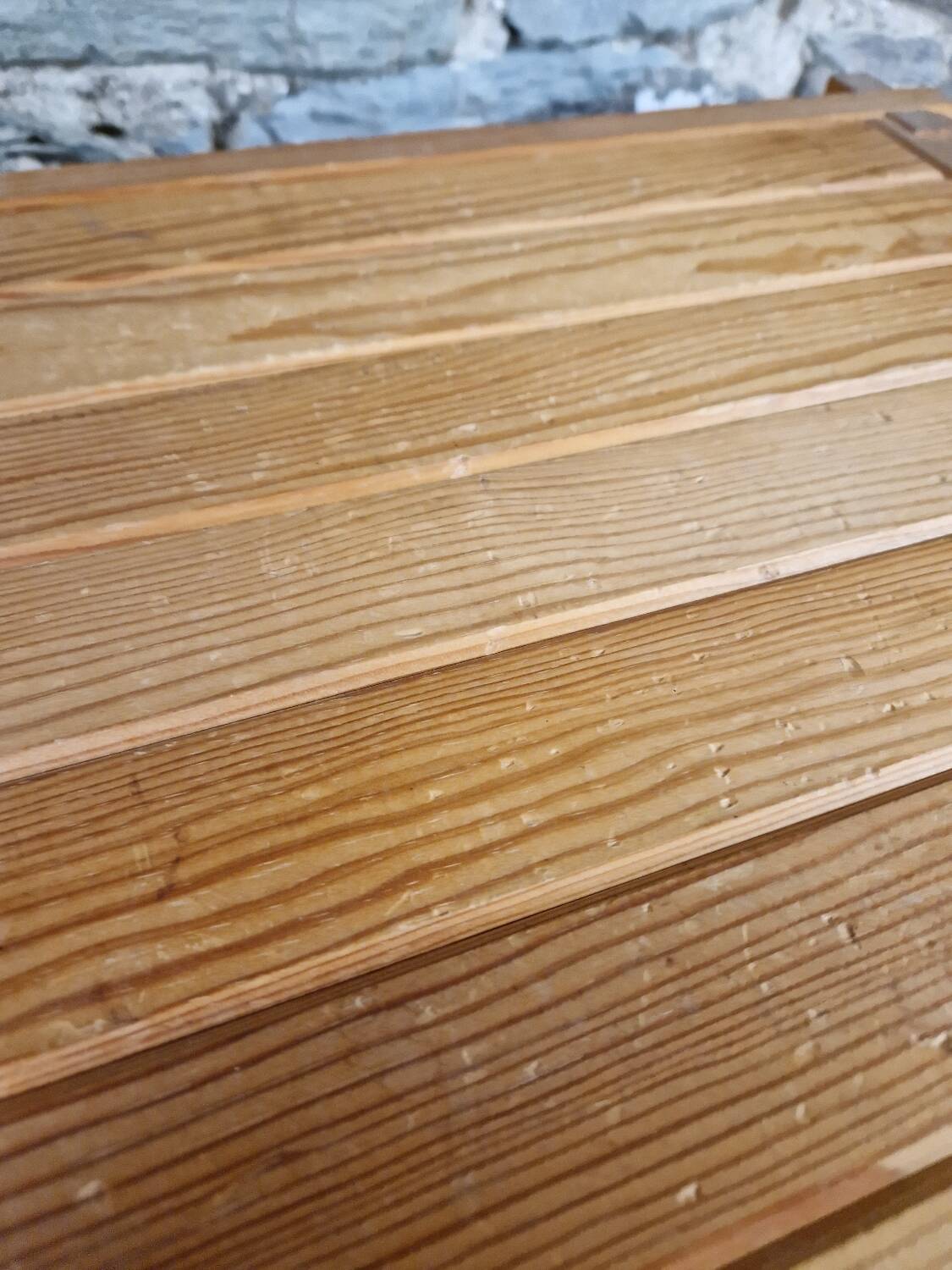 80s pine buffet in revival style