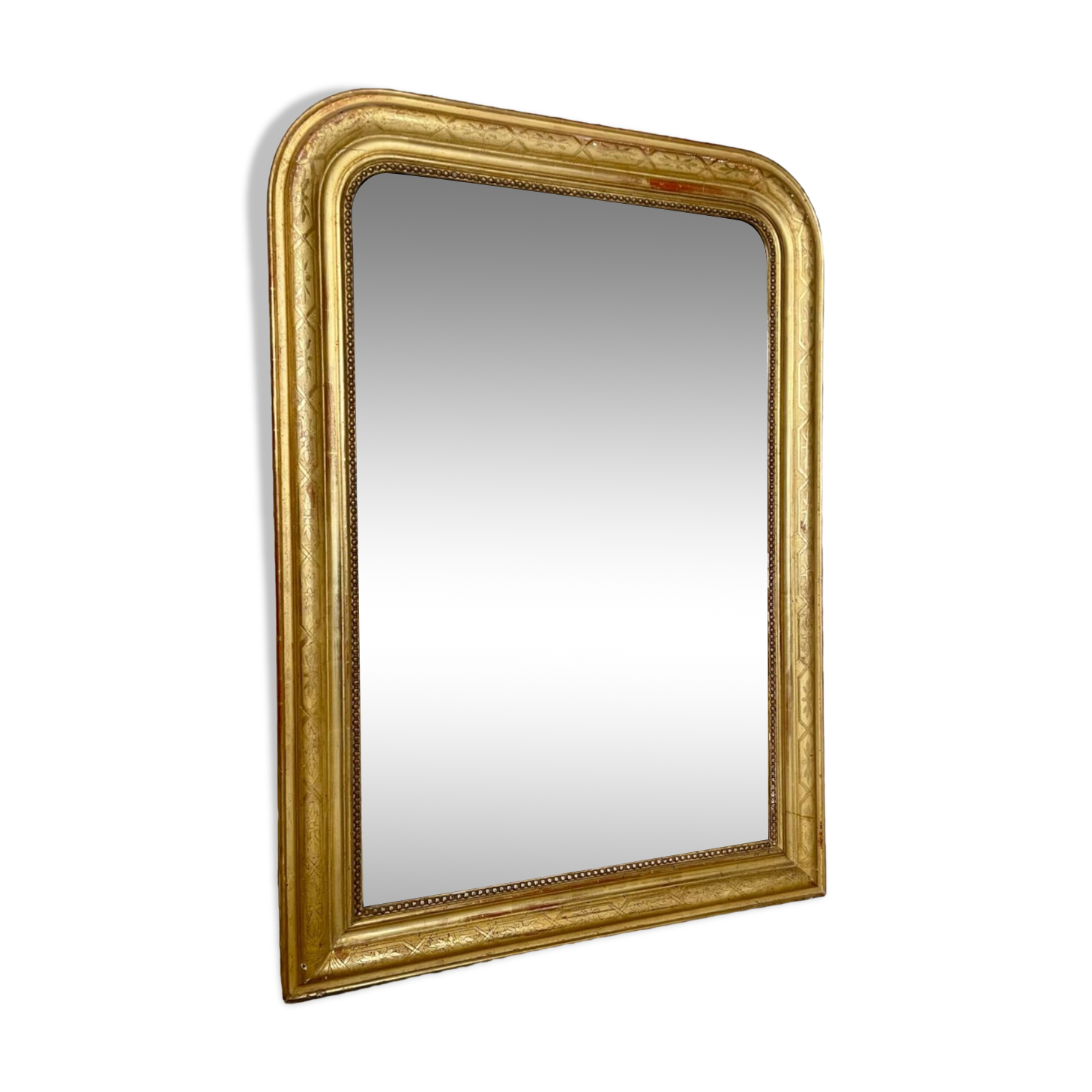 Mirror louis philippe gilded 19th
