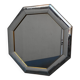 Belgian octagonal mirror "Deknudt Mirrors" from the 80s