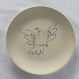 Porcelain plate after Picasso