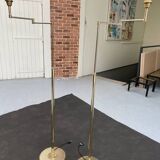 Pair of articulated floor lamps
