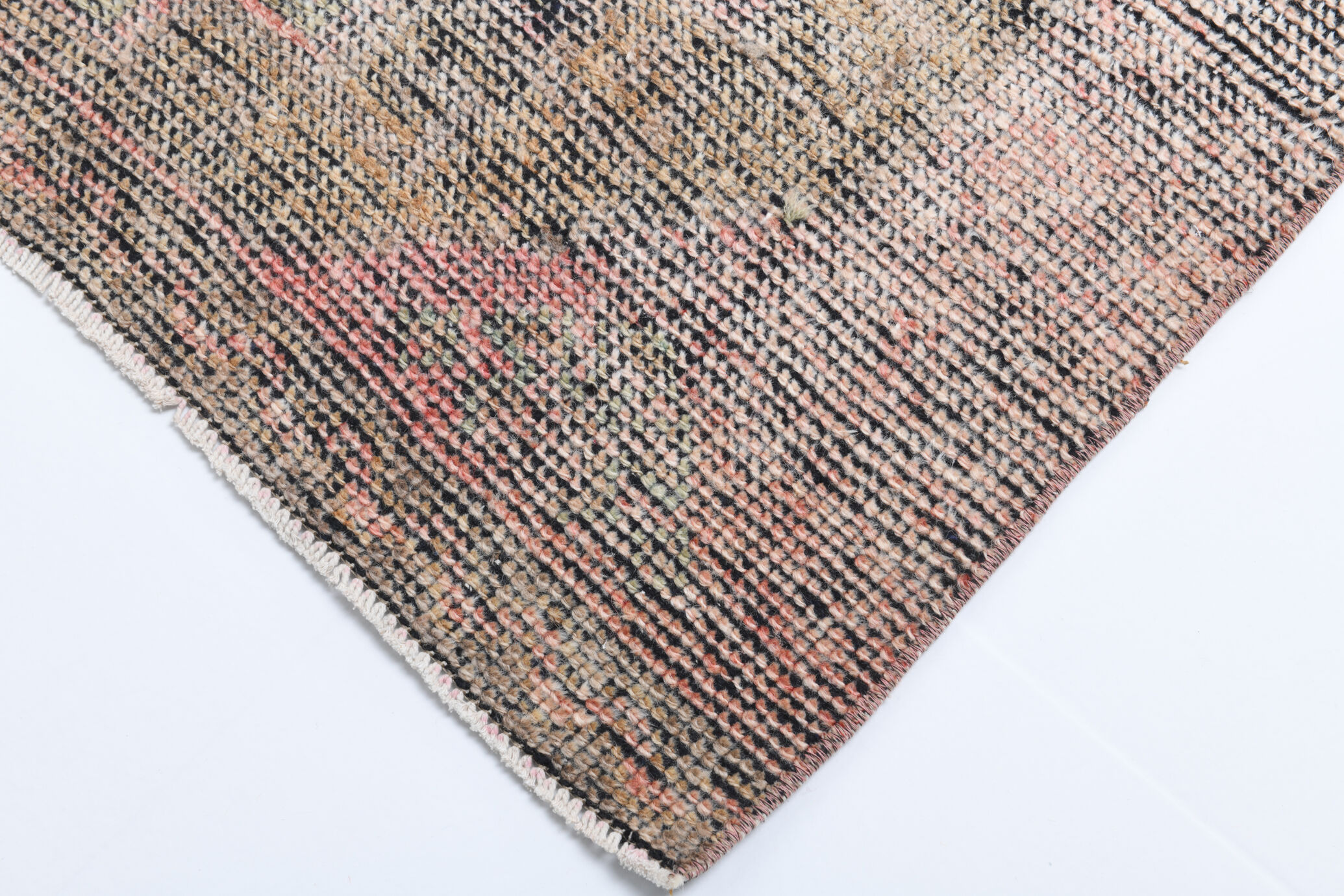 Neutral runner rug, 334x91cm