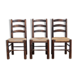 3 mulched chairs Georges Robert