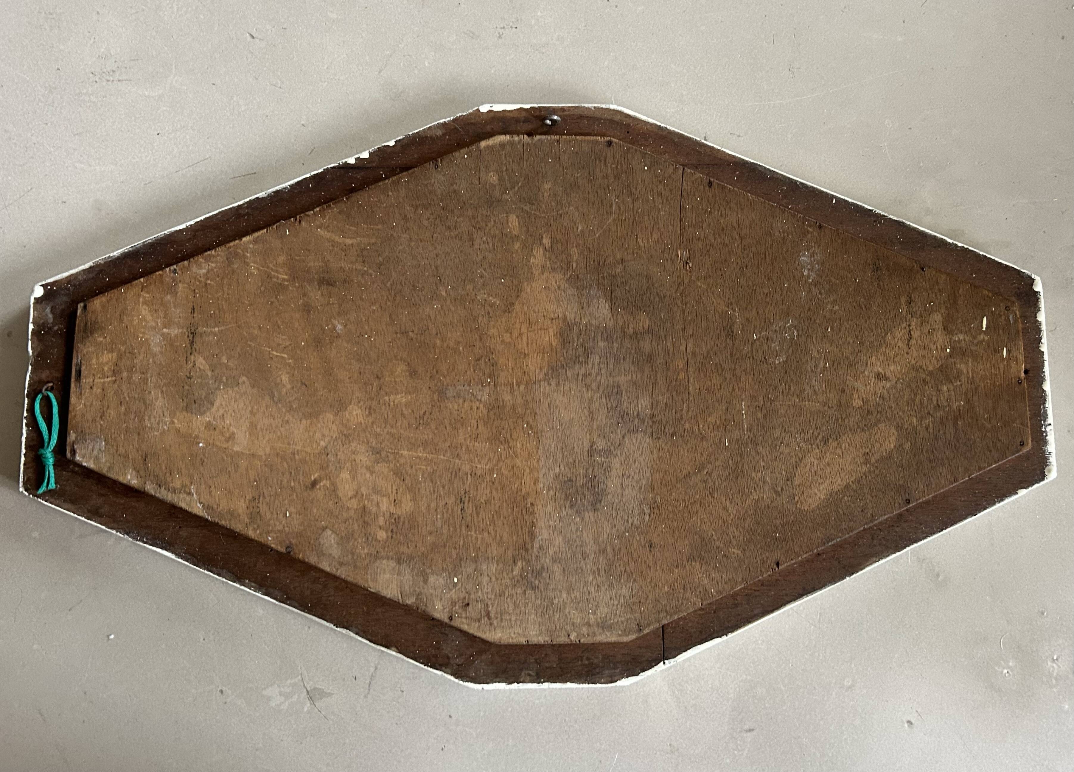 Antique beveled mirror