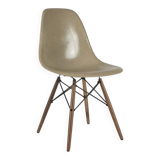 Greige Herman Miller Vintage Original Eames DSW Side Shell Chair
