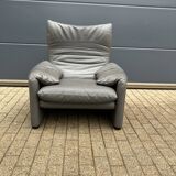 Cassina Maralunga 1zit original Anthracite and gray Topstaat!