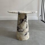 Viola Calacata Marble Side Table