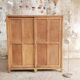 Furniture with vintage sliding doors